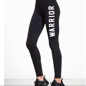 Spiritual Gangster Warrior Leggings Black Small